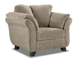 Avery Sofa, Loveseat and Chair Set - Toast