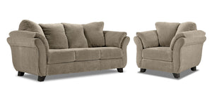 Avery Ens. Sofa et fauteuil - rôtie