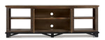 Baron 82" TV Stand- Grey , Brown