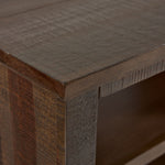 Baron 82" TV Stand- Grey , Brown