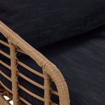 Belize 4 - Piece Outdoor Conversation Set - Beige & Black