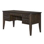Bellamy Lane 5-Drawer Desk - Coffee