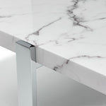 Bellissimo 44" Coffee Table - White & Grey