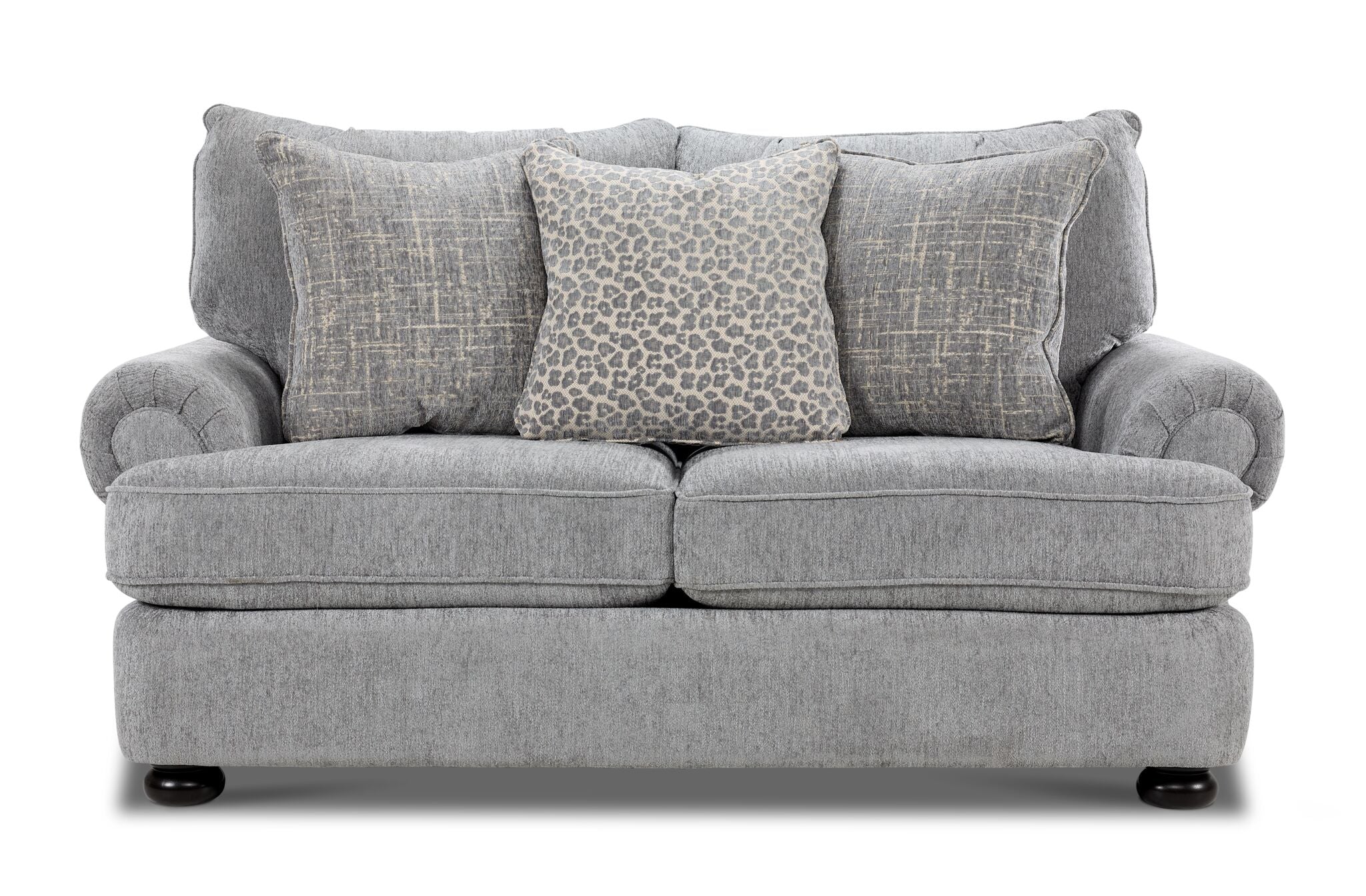 Beverly Loveseat - Vangoh Grey