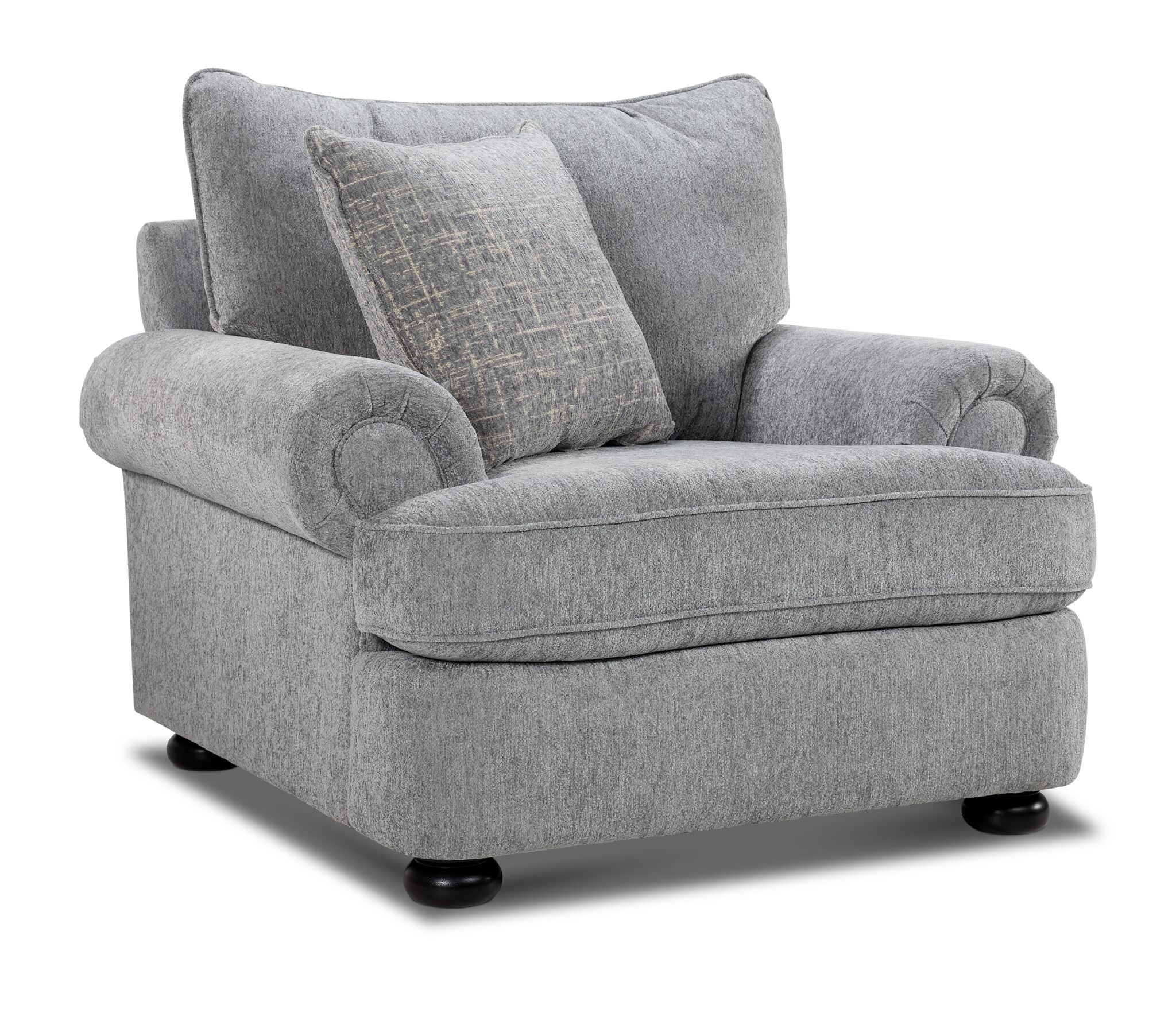 Beverly Sofa and Chair and a Half Set - Vangoh Grey