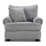 Beverly Chair and a Half - Vangoh Grey