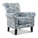 Beverly Accent Chair - Bloom Sky