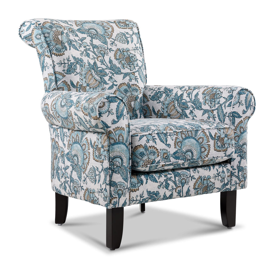 Beverly Accent Chair - Bloom Sky