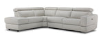 Bianca 3-Piece Power Sectional with Left Facing Chaise - Light Grey