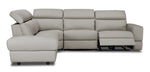 Bianca 3-Piece Power Sectional with Left Facing Chaise - Cream