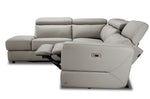 Bianca 3-Piece Power Sectional with Left Facing Chaise - Cream