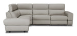 Bianca 3-Piece Power Sectional with Left Facing Chaise - Cream