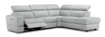 Bianca 3-Piece Power Sectional with Right Facing Chaise - White