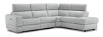 Bianca 3-Piece Power Sectional with Right Facing Chaise - White