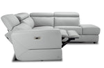 Bianca 3-Piece Power Sectional with Right Facing Chaise - White