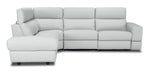 Bianca 3-Piece Power Sectional with Left Facing Chaise - White