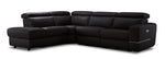 Bianca 3-Piece Power Sectional with Left Facing Chaise - Chocolate