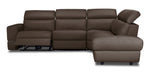 Bianca 3-Piece Power Sectional with Right Facing Chaise - Taupe