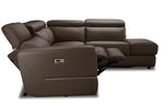 Bianca 3-Piece Power Sectional with Right Facing Chaise - Taupe