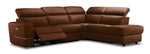 Bianca 3-Piece Power Sectional with Right Facing Chaise - Cognac