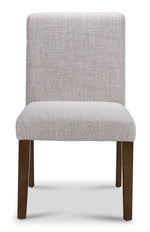 Biscotti Upholstered Dining Chair - Light Brown, Grey