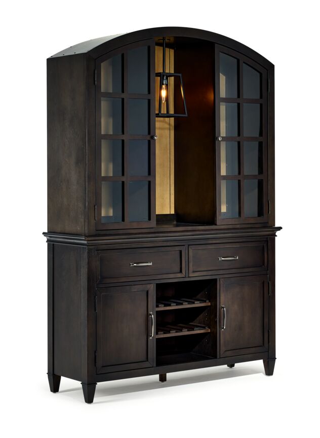 Greyridge Farm Buffet and Hutch - Black