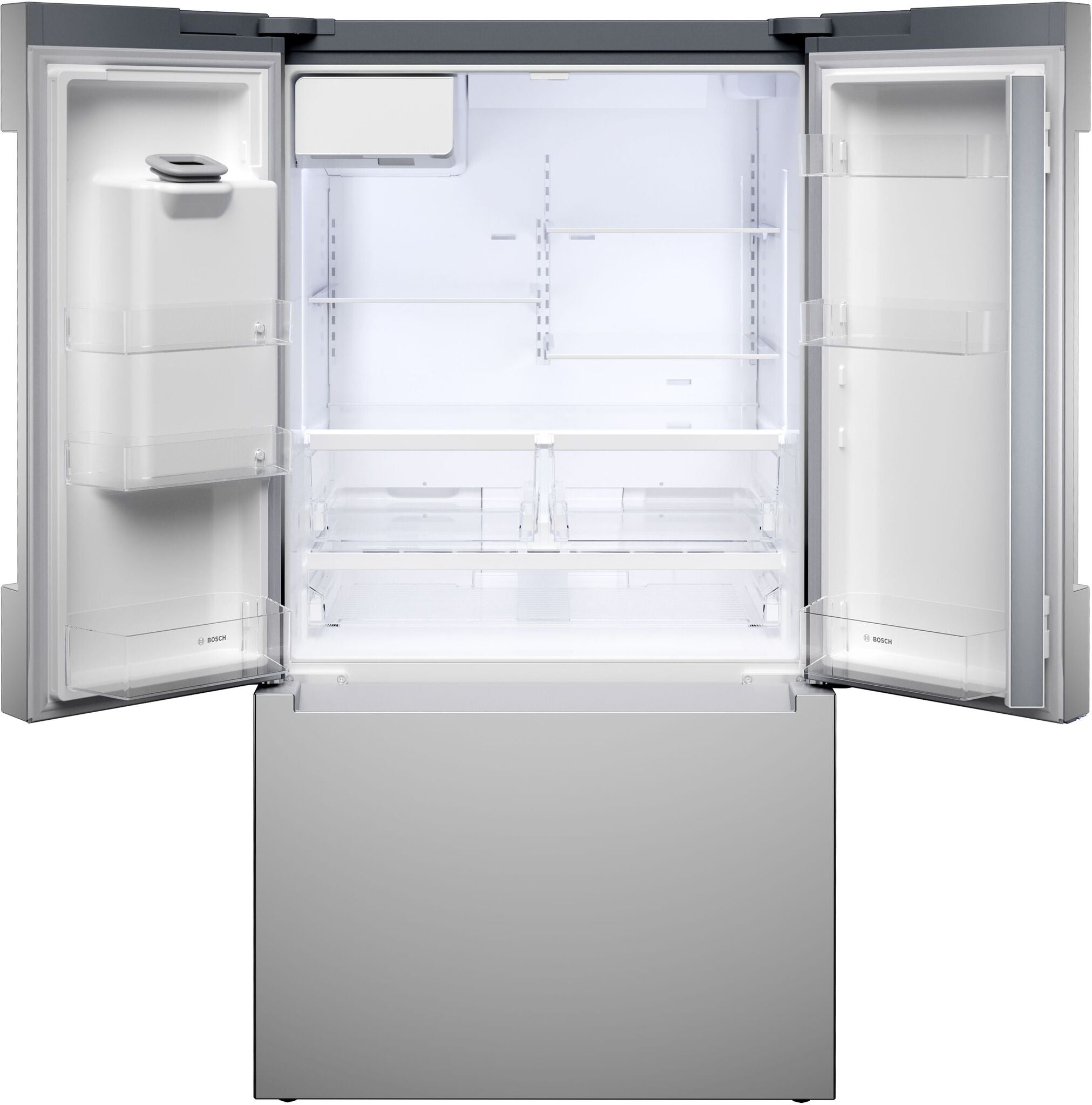 Bosch 35.5" 26 Cu. Ft. Fingerprint Resistant Stainless Steel French Door Refrigerator - B36FD10ENS