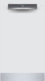 Bosch White 300 Series Smart 18" Dishwasher with 3rd Rack - SPE53C52UC