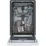 Bosch White 300 Series Smart 18" Dishwasher with 3rd Rack - SPE53C52UC