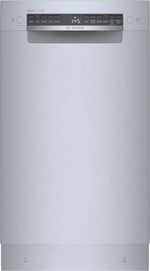 Bosch Stainless Steel 300 Series Smart 18" Dishwasher with Recessed Handle - SPE53C55UC