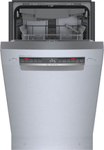 Bosch Stainless Steel 300 Series Smart 18" Dishwasher with Recessed Handle - SPE53C55UC