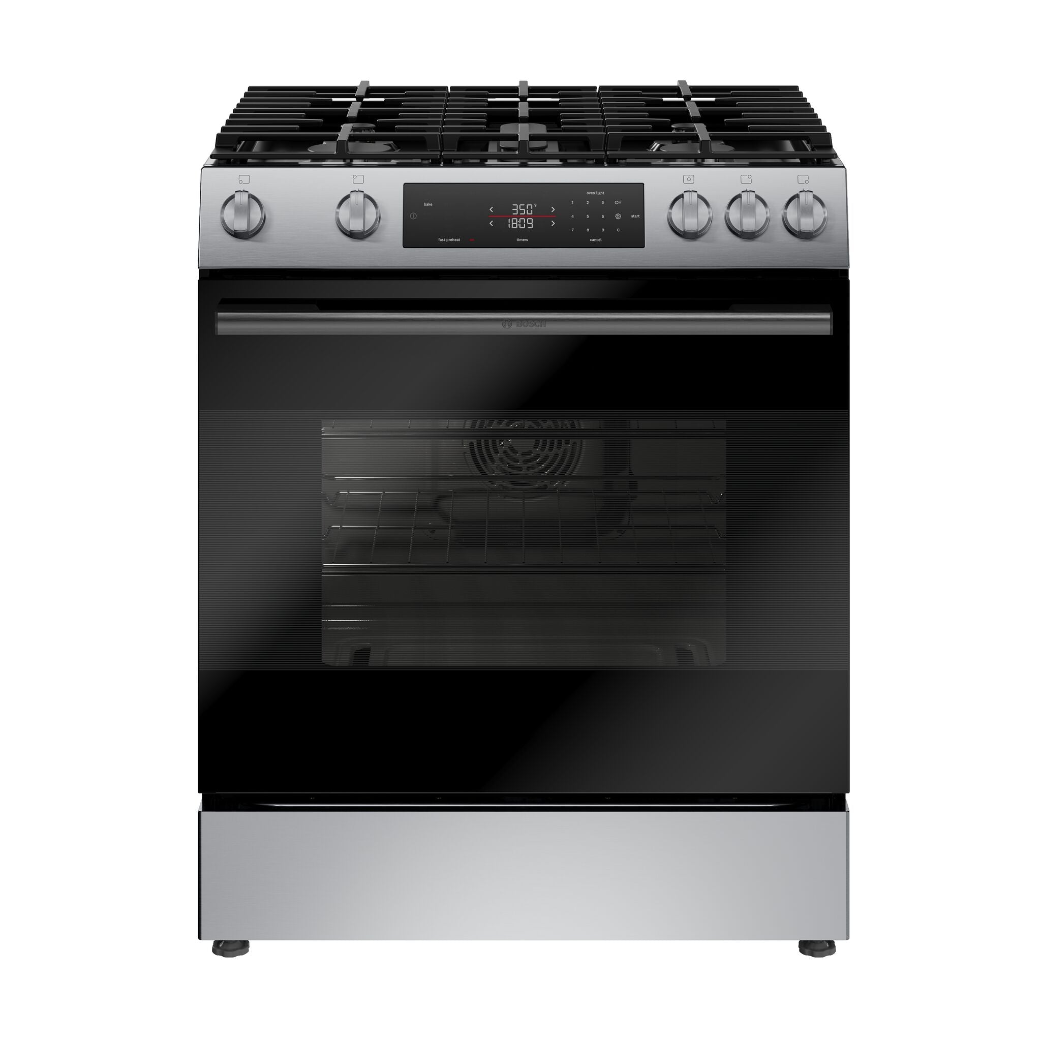 Bosch Stainless Steel 100 Series Slide-In Gas Range (5.8 Cu. Ft) - HGF1050MUC