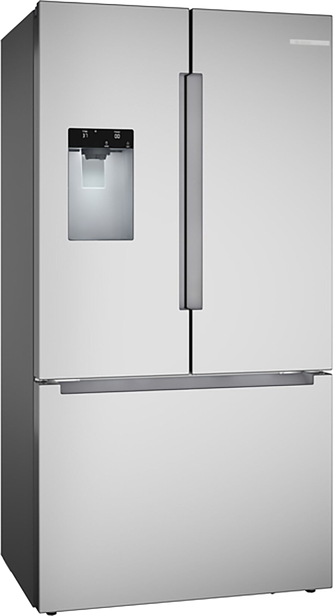 Bosch 100 Series 36" 21.6 Cu. Ft. Fingerprint Resistant Stainless Steel French Door Refrigerator - B36CD10ENS