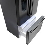 Bosch 500 Series 36" 21.6 Cu. Ft. Black Stainless French Door Refrigerator - B36CD52SNB