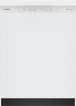 Bosch White 300 Series Built-In Dishwasher with Home Connect (48 dBA) - SHE41CM2N