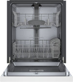 Bosch White 300 Series Built-In Dishwasher with Home Connect (48 dBA) - SHE41CM2N