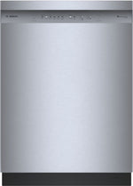Bosch Fingerprint Resistant Brushed Steel Built-In 100 Series Dishwasher with Home Connect (48 dBA) - SHE41CM5N