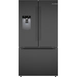 Bosch 500 Series 36" 26 Cu. Ft. Fingerprint Resistant Brushed Black Steel French Door Refrigerator - B36FD52SNB