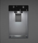 Bosch 500 Series 36" 26 Cu. Ft. Fingerprint Resistant Brushed Black Steel French Door Refrigerator - B36FD52SNB