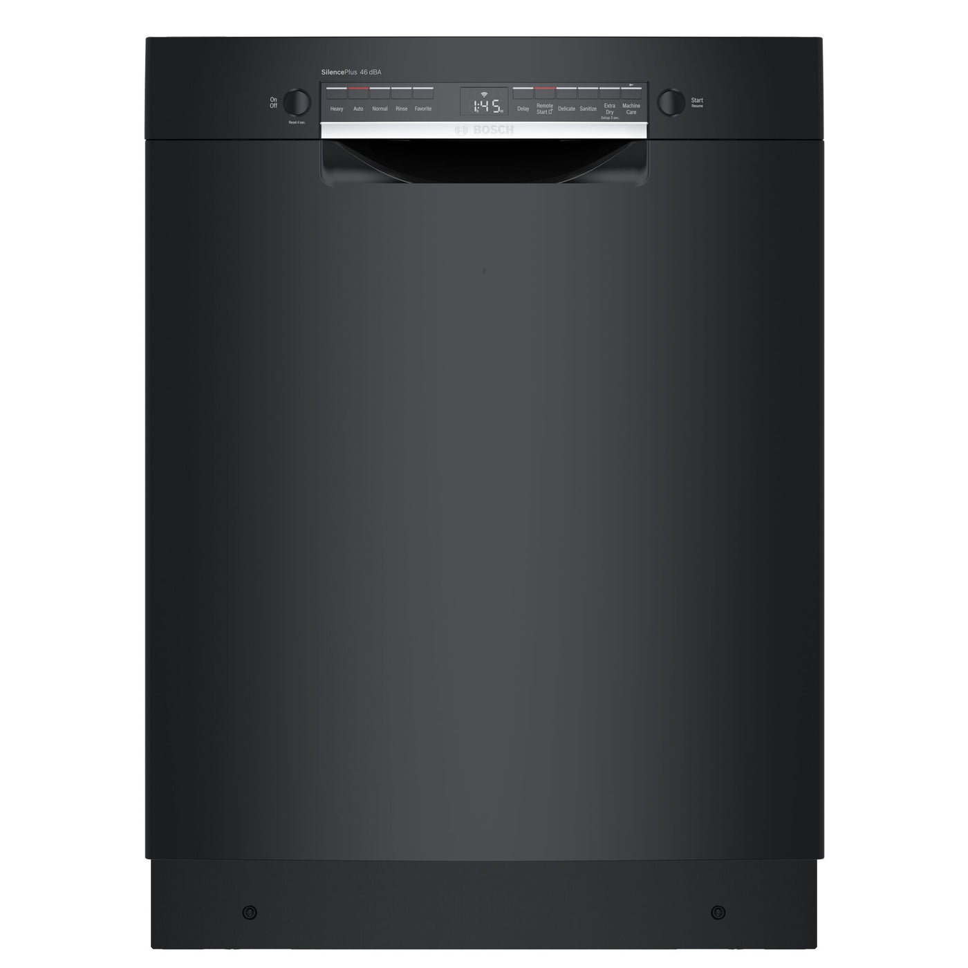 Bosch Black 300 Series Smart Dishwasher with Recessed Handle - SGE53C56UC