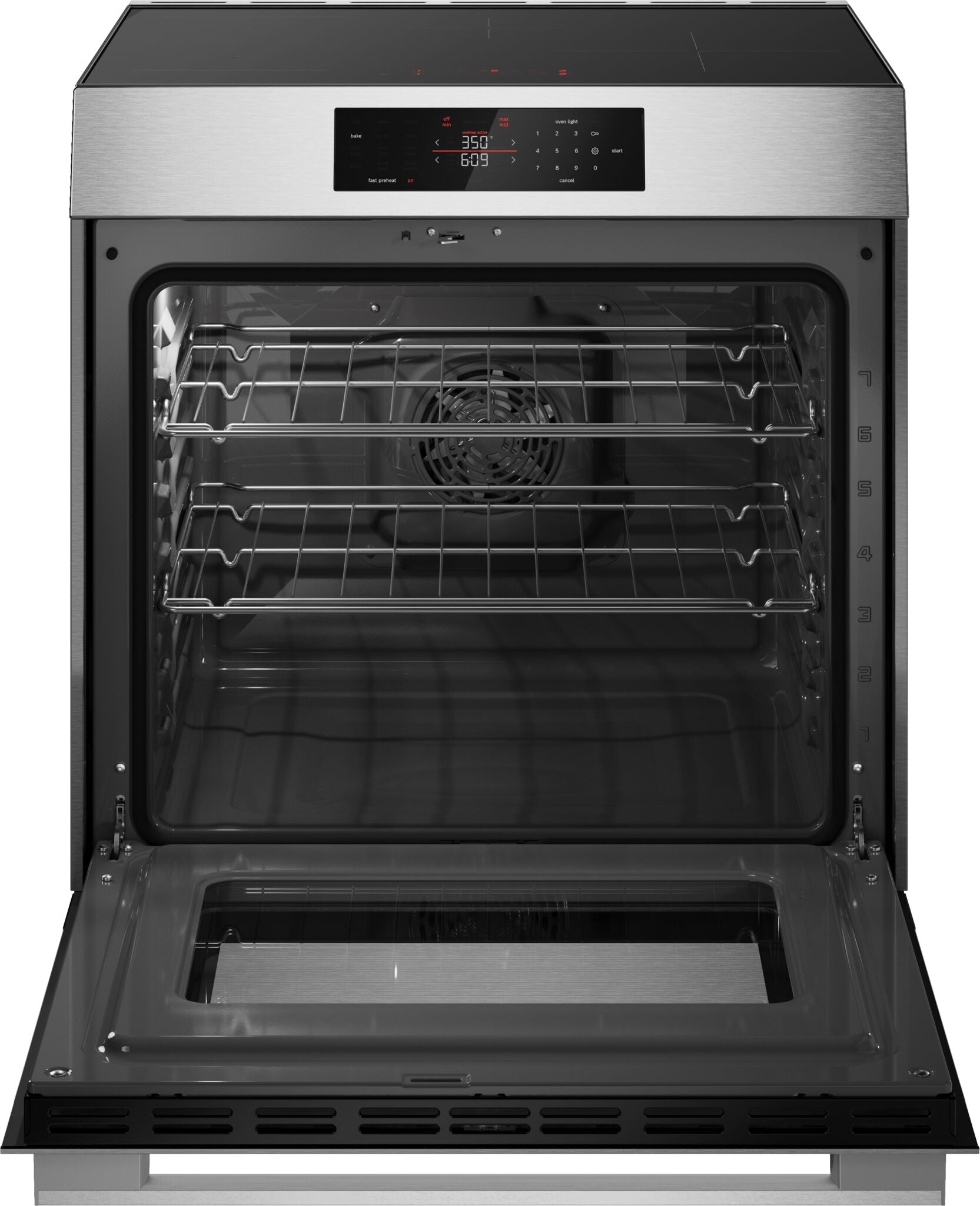 Bosch 30" Stainless Steel 500 Series Electric Freestanding Range (5.8 Cu. Ft.) - HIF5050MC
