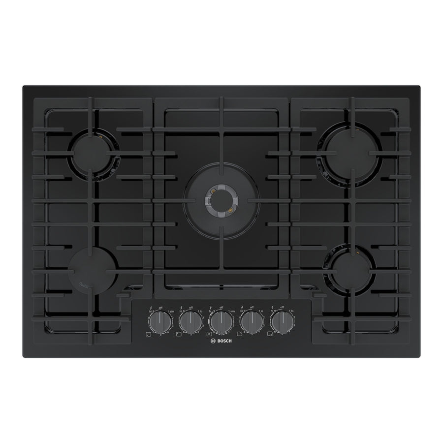 Bosch Black 30" 800 Series Gas Cooktop - NGM8049UC