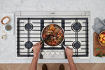 Bosch Stainless Steel 36" 800 Series Gas Cooktop - NGM8659UC