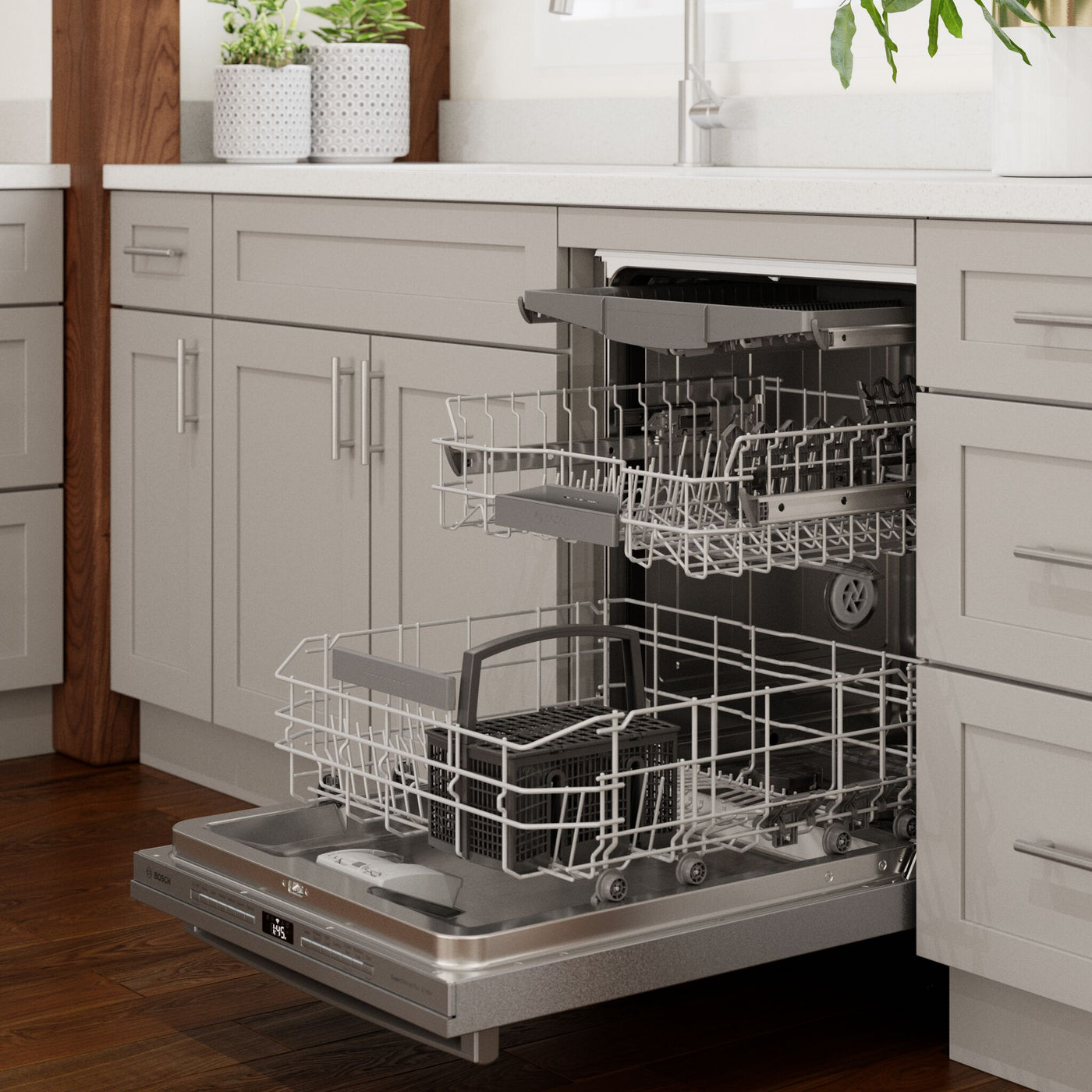 Bosch Stainless Steel 800 Series Smart Dishwasher with CrystalDry - SGX78C55UC