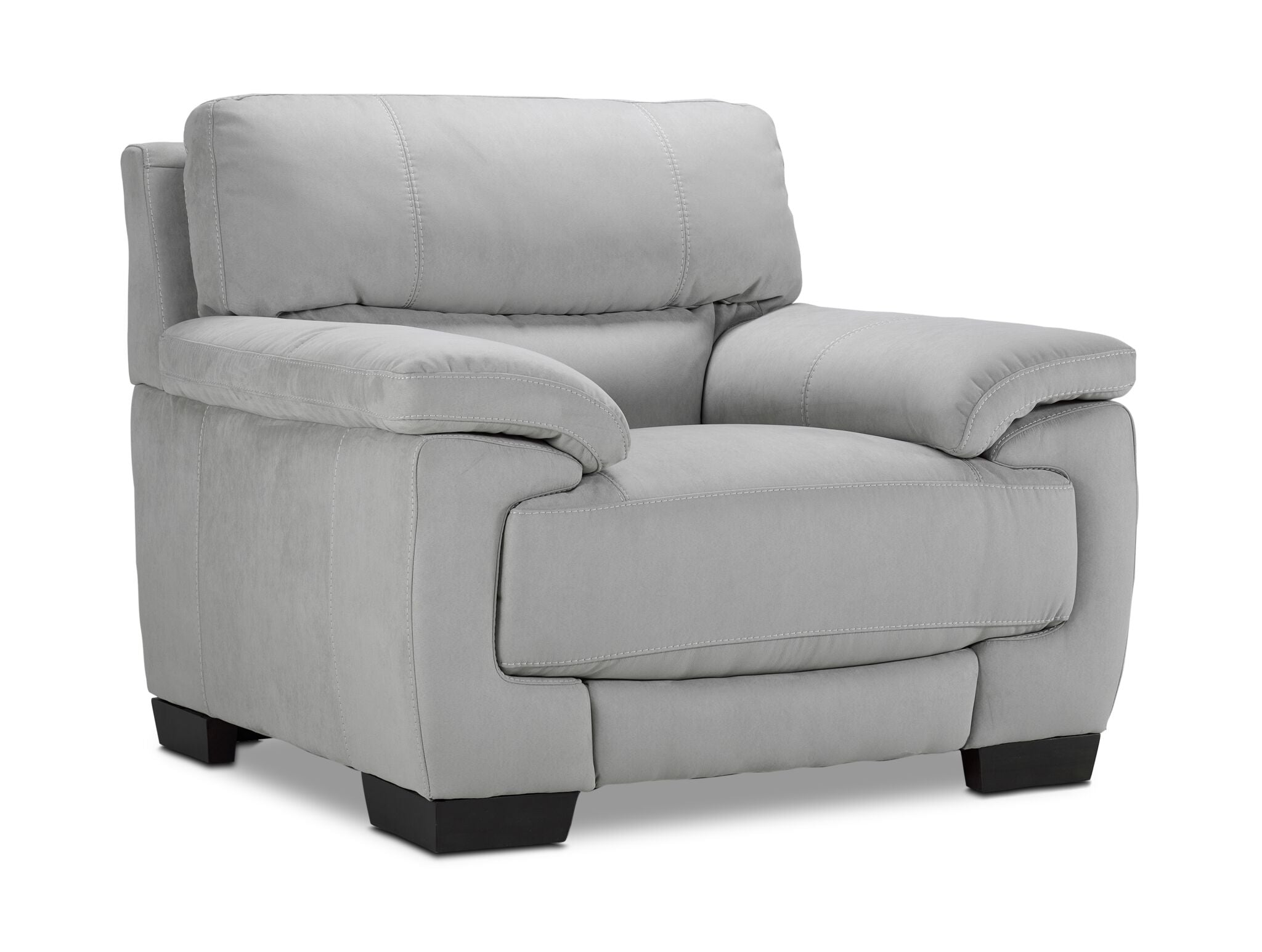 Brody Sofa, Loveseat and Chair Set - Silver Grey