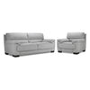 Brody Ens. Sofa et fauteuil - gris argent