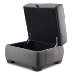 Brody Ottoman - Dark Grey