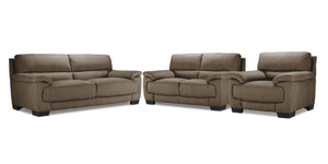 Brody Ens. Sofa, causeuse et fauteuil - taupe