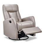 Bronco Swivel Glider Recliner - Taupe