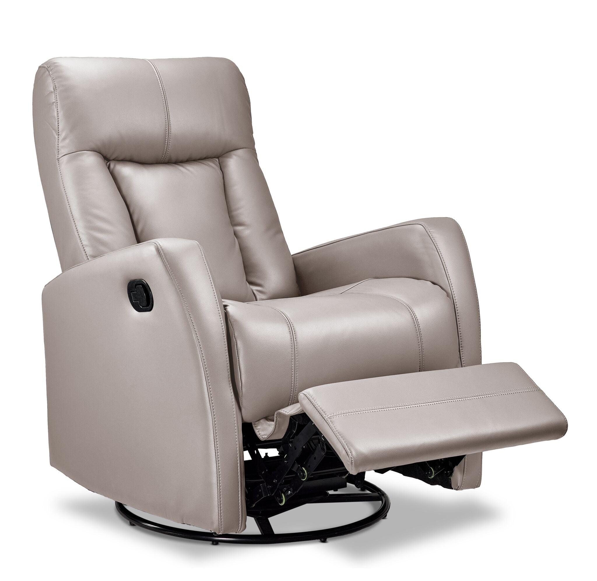 Bronco Swivel Glider Recliner - Taupe